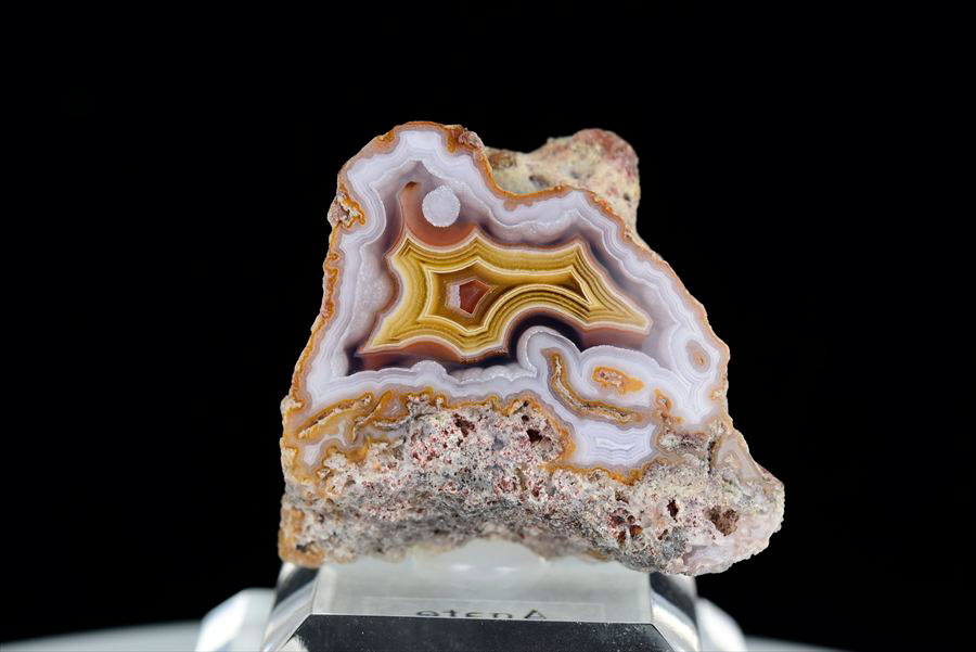 メキシコ産　ラグナアゲート　Laguna Agate　瑪瑙　メノウ　原石　ノジュール　鉱物　天然石　パワーストーン