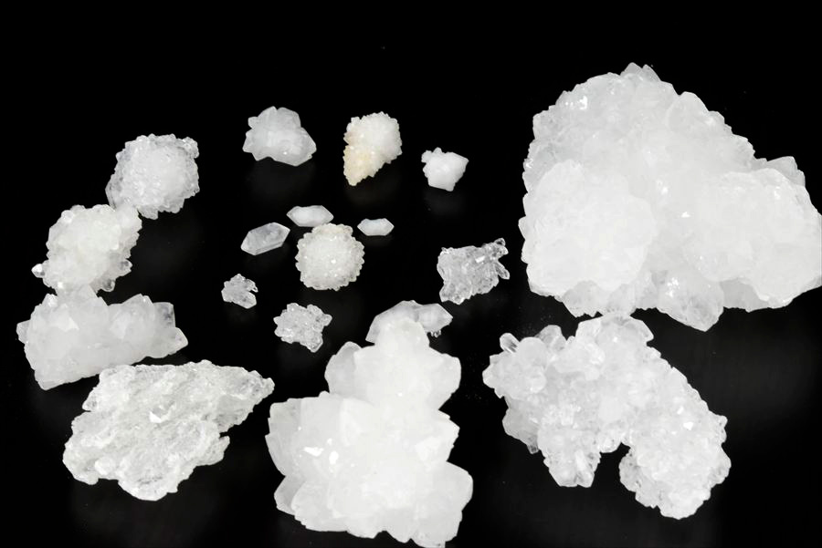 水晶採掘セット　ジオード　金平糖水晶　モロッコ産　グリッタークリスタル　ミニクラスター　ドゥルージー　ジオードクラスター　ダブルターミネイテッド　DT　ダブルポイント　結晶　詰め合わせ