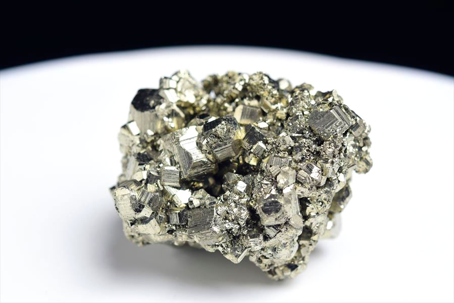 ペルー産　ワンサラ　パイライト　原石　クラスター　黄鉄鉱　Huanzala Huallanca Pyrite　天然石　パワーストーン