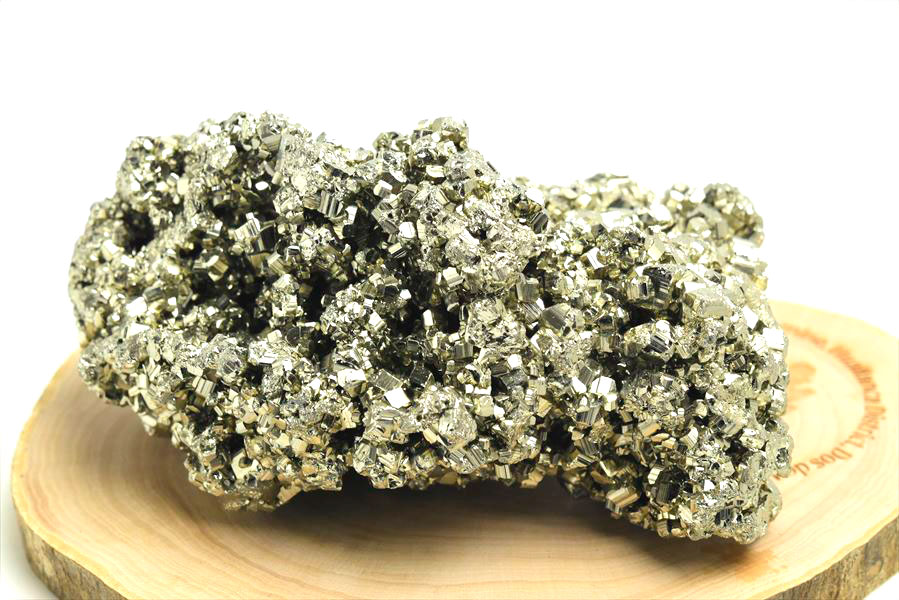 ペルー産　ワンサラ　パイライト　原石　クラスター　黄鉄鉱　Huanzala Huallanca Pyrite　天然石　パワーストーン