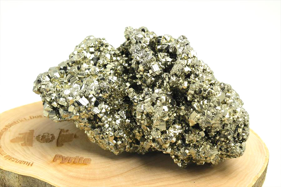 ペルー産　ワンサラ　パイライト　原石　クラスター　黄鉄鉱　Huanzala Huallanca Pyrite　天然石　パワーストーン