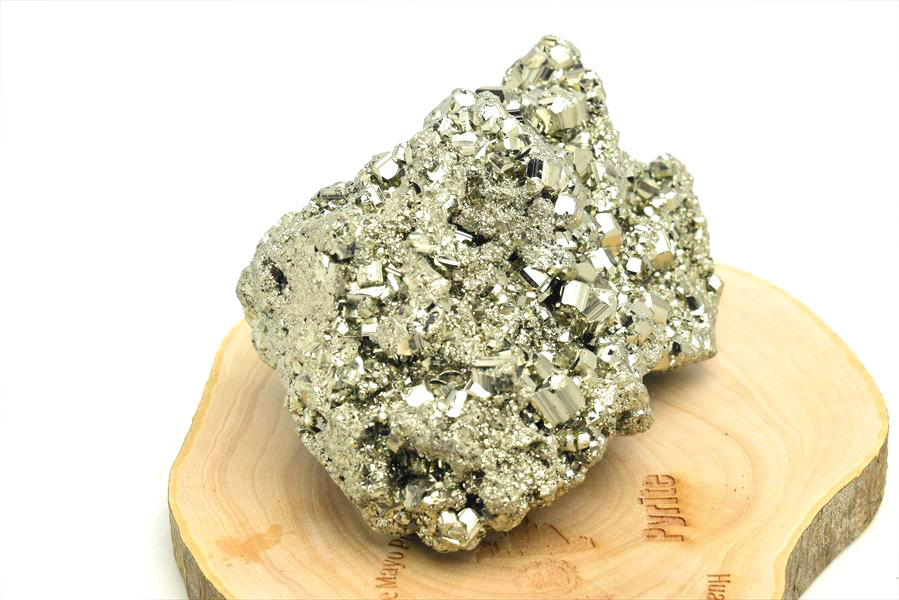 ペルー産　ワンサラ　パイライト　原石　クラスター　黄鉄鉱　Huanzala Huallanca Pyrite　天然石　パワーストーン