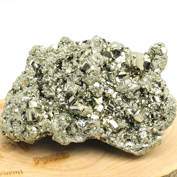 ペルー産　ワンサラ　パイライト　原石　クラスター　黄鉄鉱　Huanzala Huallanca Pyrite　天然石　パワーストーン