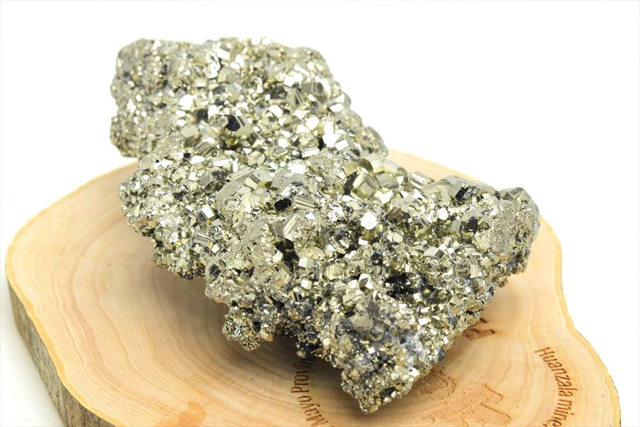 ペルー産　ワンサラ　パイライト　原石　クラスター　黄鉄鉱　Huanzala Huallanca Pyrite　天然石　パワーストーン