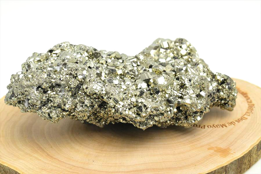 ペルー産　ワンサラ　パイライト　原石　クラスター　黄鉄鉱　Huanzala Huallanca Pyrite　天然石　パワーストーン