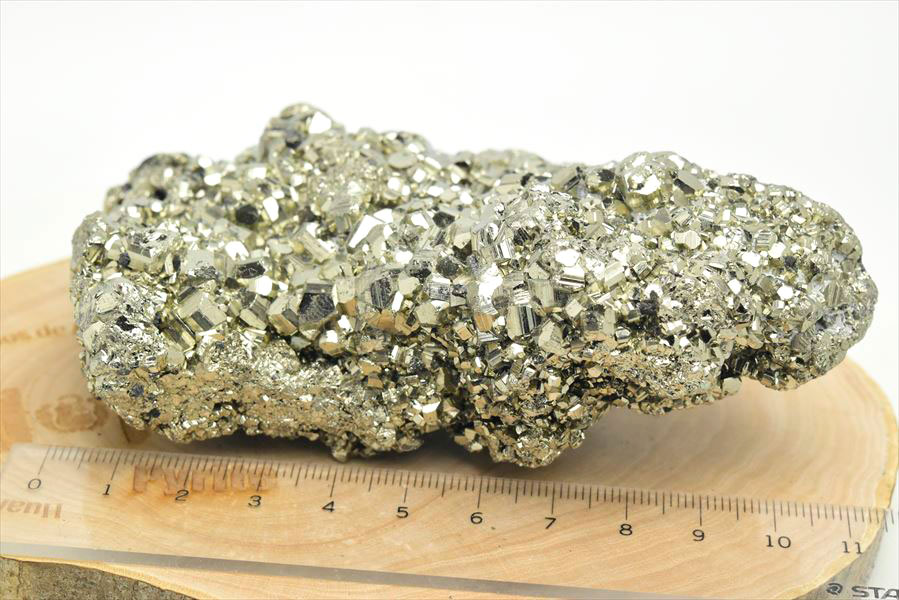 ペルー産　ワンサラ　パイライト　原石　クラスター　黄鉄鉱　Huanzala Huallanca Pyrite　天然石　パワーストーン