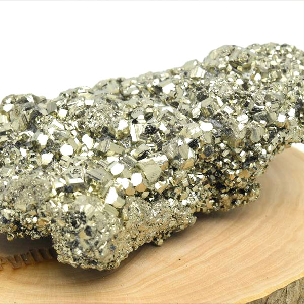 ペルー産　ワンサラ　パイライト　原石　クラスター　黄鉄鉱　Huanzala Huallanca Pyrite　天然石　パワーストーン