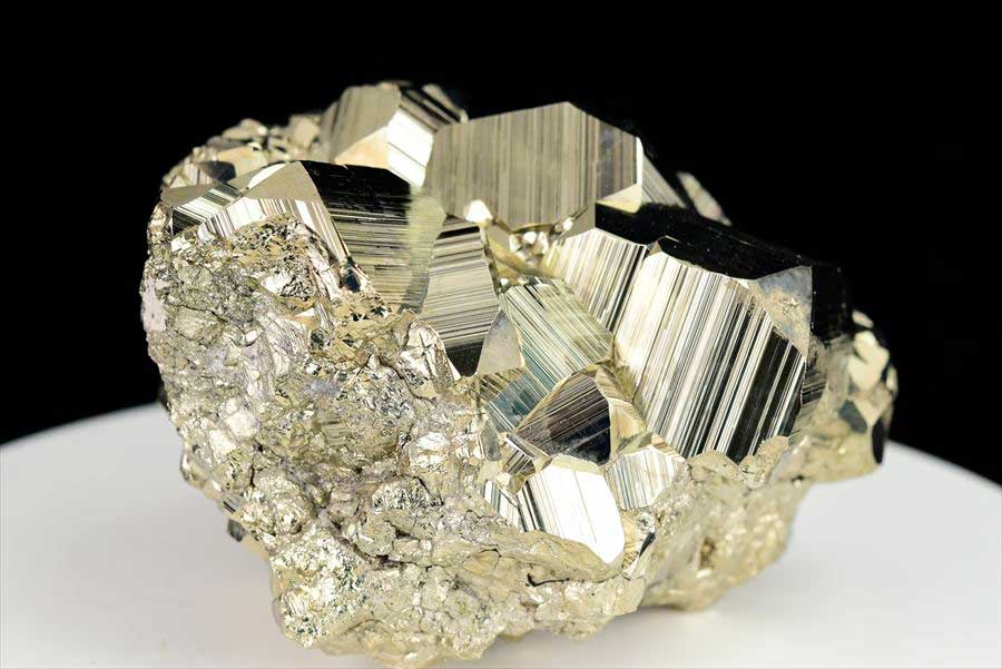 ペルー産　ワンサラ　パイライト　原石　鉱物　黄鉄鉱　 Huanzala　Pyrite　天然石　パワーストーン