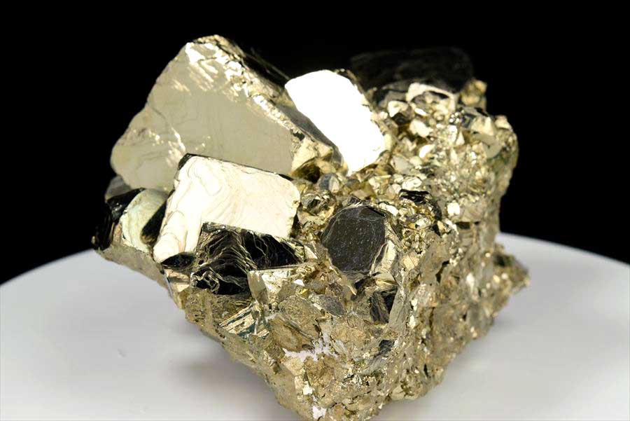 ペルー産　ワンサラ　パイライト　原石　鉱物　黄鉄鉱　 Huanzala　Pyrite　天然石　パワーストーン