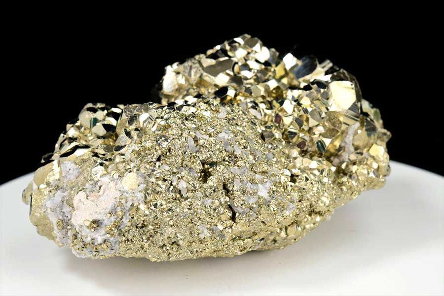 パイライト 黄鉄鉱 ペルー・ワンサラ鉱山産｜クラスター｜原石｜鉱物