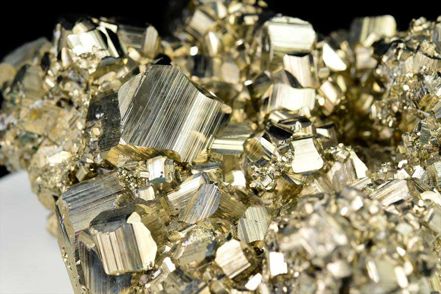 ペルー産　ワンサラ　パイライト　原石　鉱物　黄鉄鉱　 Huanzala　Pyrite　天然石　パワーストーン