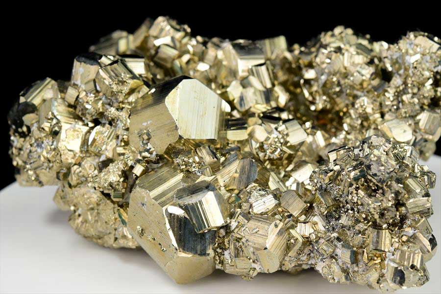 ペルー産　ワンサラ　パイライト　原石　鉱物　黄鉄鉱　 Huanzala　Pyrite　天然石　パワーストーン