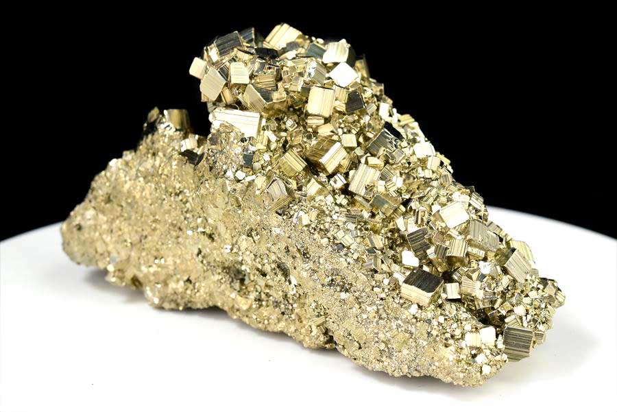 ペルー産　ワンサラ　パイライト　原石　鉱物　黄鉄鉱　 Huanzala　Pyrite　天然石　パワーストーン