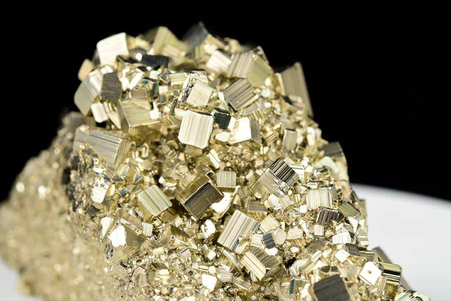 ペルー産　ワンサラ　パイライト　原石　鉱物　黄鉄鉱　 Huanzala　Pyrite　天然石　パワーストーン