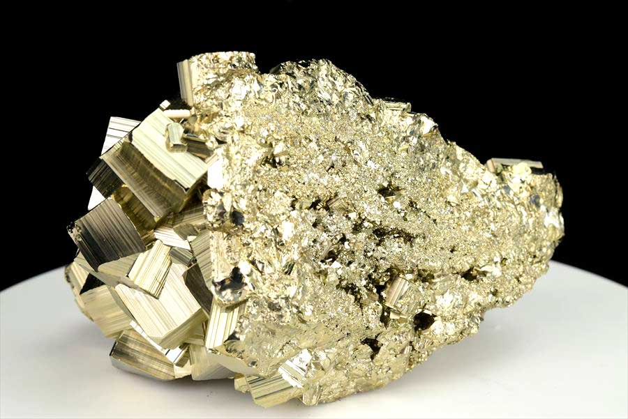 ペルー産　ワンサラ　パイライト　原石　鉱物　黄鉄鉱　 Huanzala　Pyrite　天然石　パワーストーン
