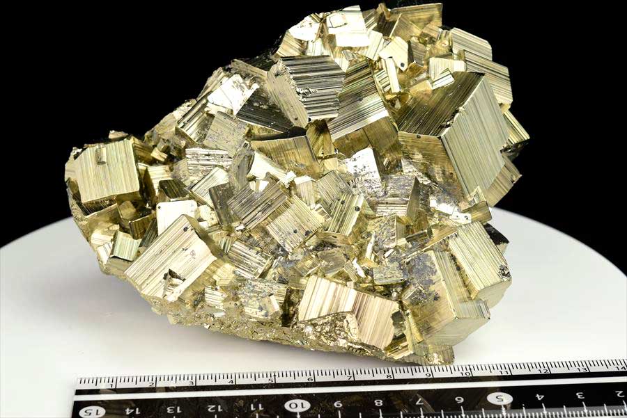 ペルー産　ワンサラ　パイライト　原石　鉱物　黄鉄鉱　 Huanzala　Pyrite　天然石　パワーストーン