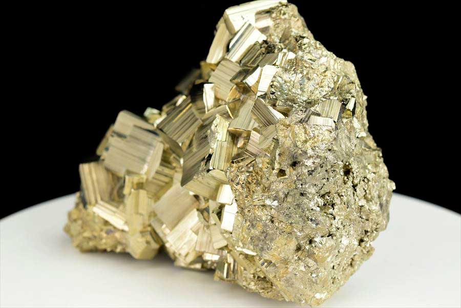 ペルー産　ワンサラ　パイライト　原石　鉱物　黄鉄鉱　 Huanzala　Pyrite　天然石　パワーストーン