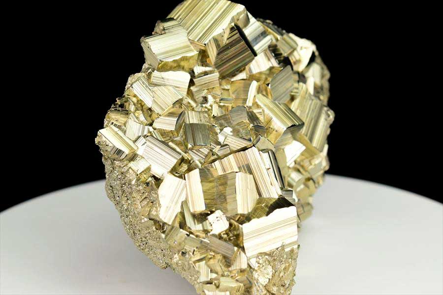 ペルー産　ワンサラ　パイライト　原石　鉱物　黄鉄鉱　 Huanzala　Pyrite　天然石　パワーストーン