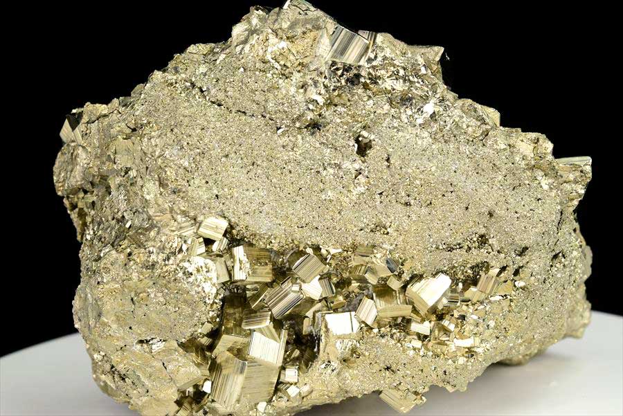 ペルー産　ワンサラ　パイライト　原石　鉱物　黄鉄鉱　 Huanzala　Pyrite　天然石　パワーストーン