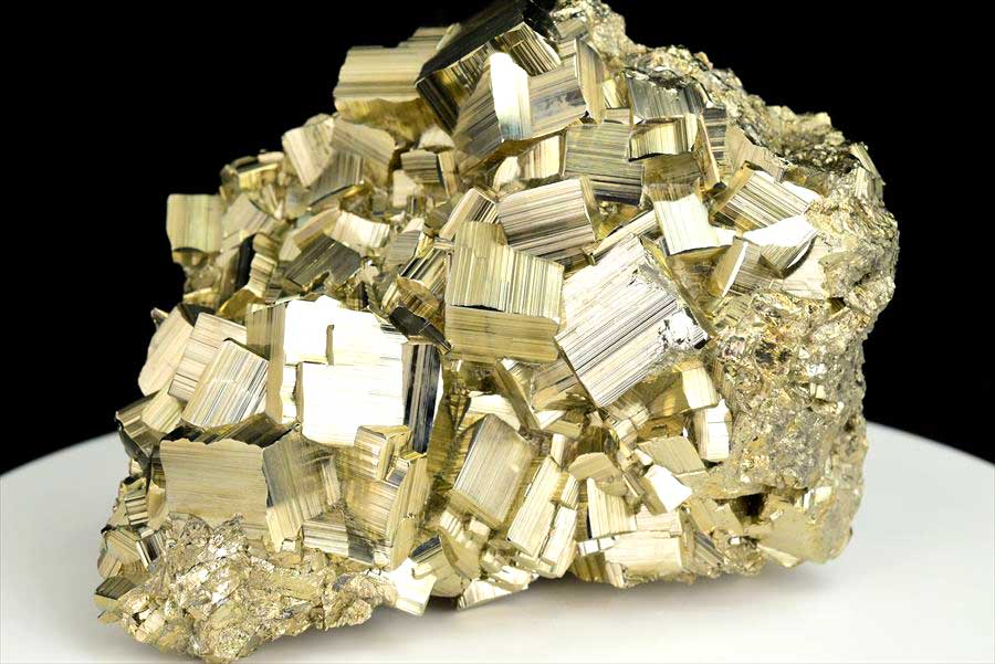ペルー産　ワンサラ　パイライト　原石　鉱物　黄鉄鉱　 Huanzala　Pyrite　天然石　パワーストーン