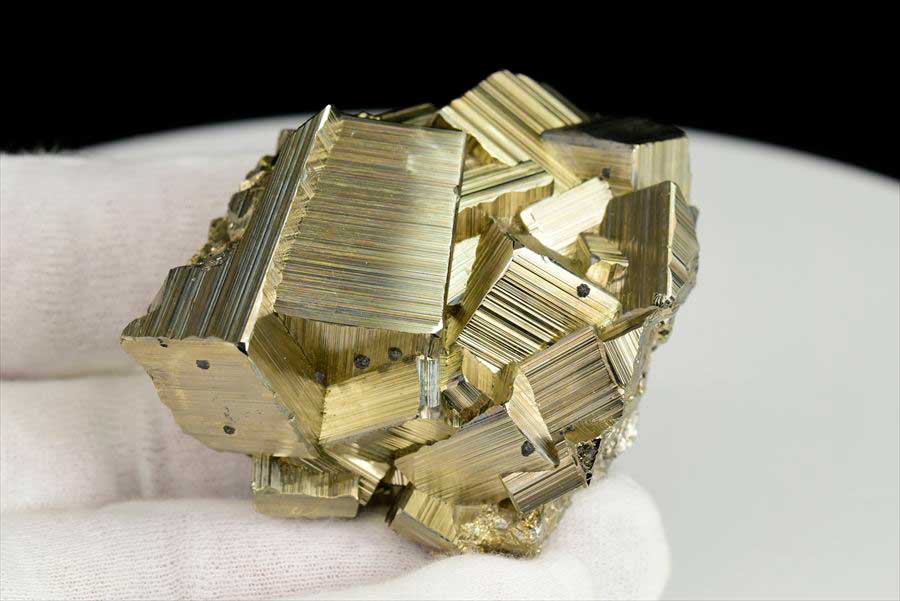 ペルー産　ワンサラ　パイライト　原石　鉱物　黄鉄鉱　 Huanzala　Pyrite　天然石　パワーストーン