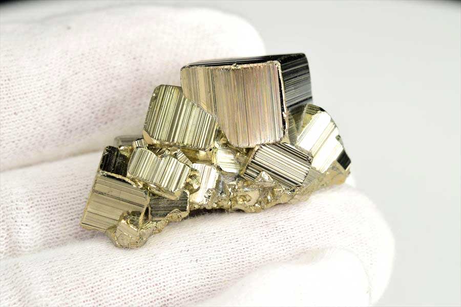 ペルー産　ワンサラ　パイライト　原石　鉱物　黄鉄鉱　 Huanzala　Pyrite　天然石　パワーストーン
