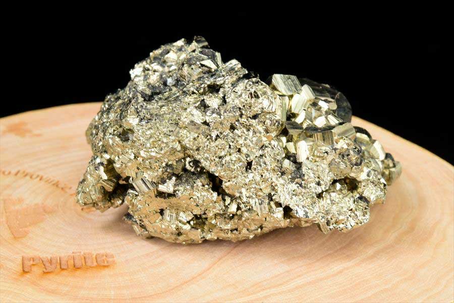 ペルー産　ワンサラ　パイライト　原石　鉱物　黄鉄鉱　 Huanzala　Pyrite　天然石　パワーストーン