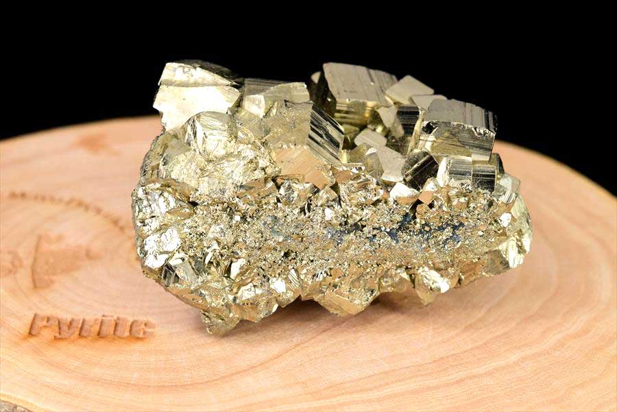 ペルー産　ワンサラ　パイライト　原石　鉱物　黄鉄鉱　 Huanzala　Pyrite　天然石　パワーストーン