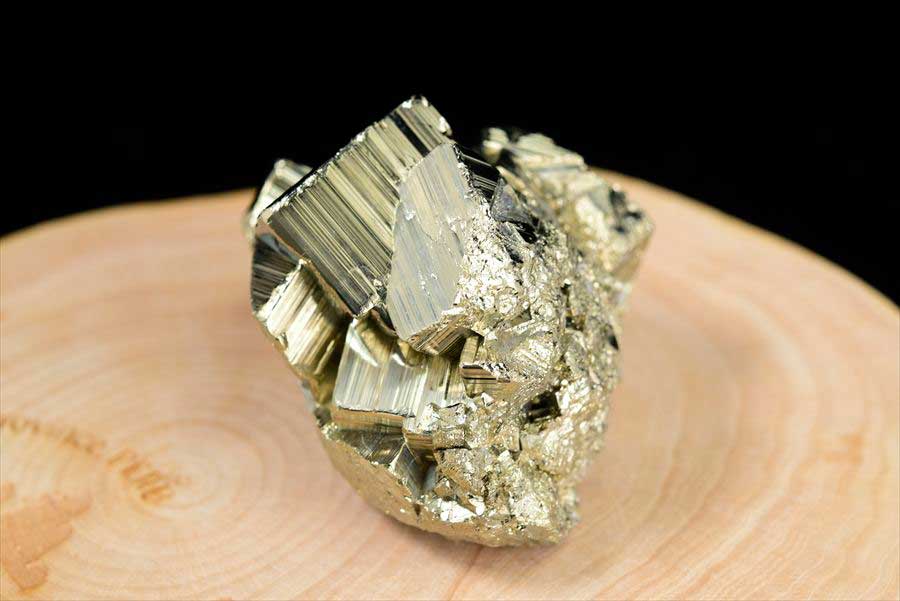 ペルー産　ワンサラ　パイライト　原石　鉱物　黄鉄鉱　 Huanzala　Pyrite　天然石　パワーストーン