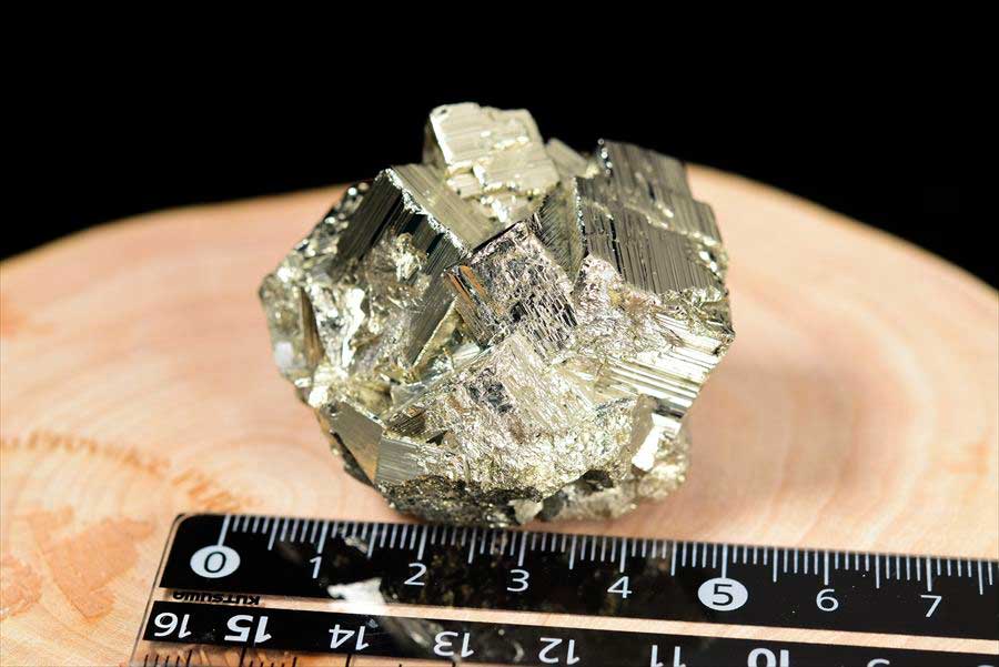 ペルー産　ワンサラ　パイライト　原石　鉱物　黄鉄鉱　 Huanzala　Pyrite　天然石　パワーストーン