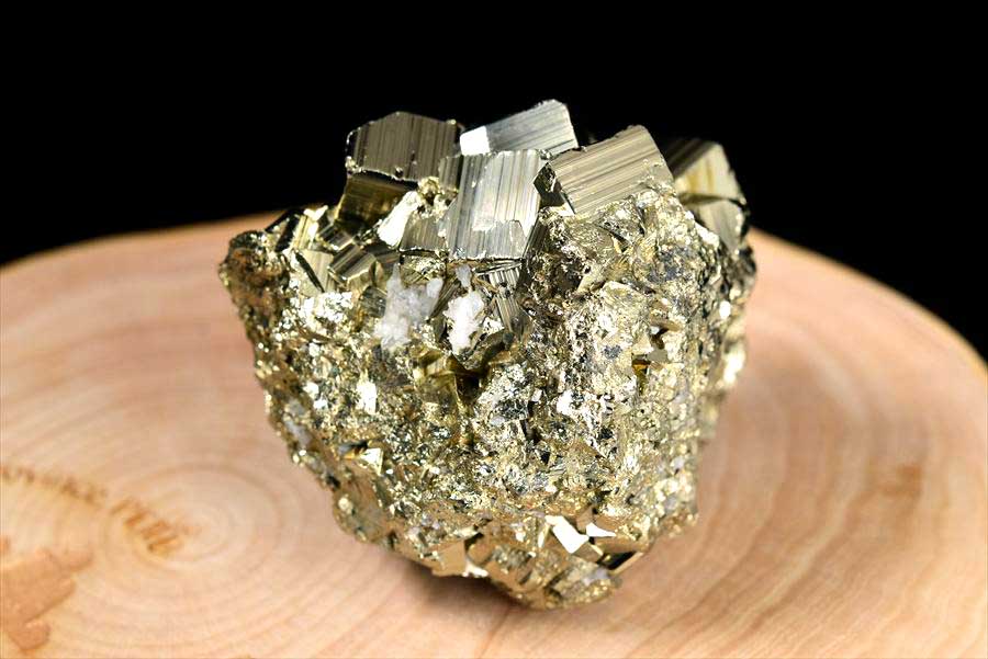 ペルー産　ワンサラ　パイライト　原石　鉱物　黄鉄鉱　 Huanzala　Pyrite　天然石　パワーストーン