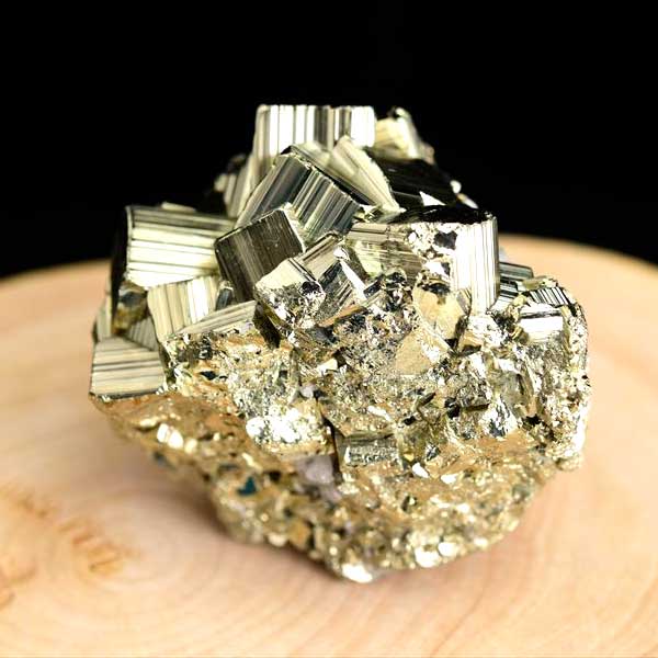 ペルー産　ワンサラ　パイライト　原石　鉱物　黄鉄鉱　 Huanzala　Pyrite　天然石　パワーストーン