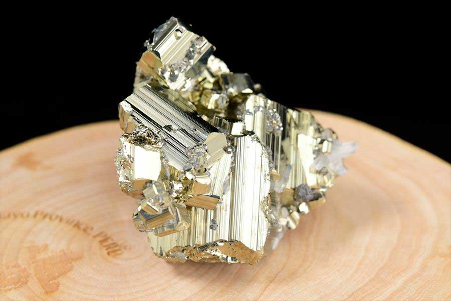 ペルー産　ワンサラ　パイライト　原石　鉱物　黄鉄鉱　 Huanzala　Pyrite　天然石　パワーストーン