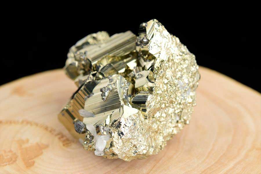 ペルー産　ワンサラ　パイライト　原石　鉱物　黄鉄鉱　 Huanzala　Pyrite　天然石　パワーストーン