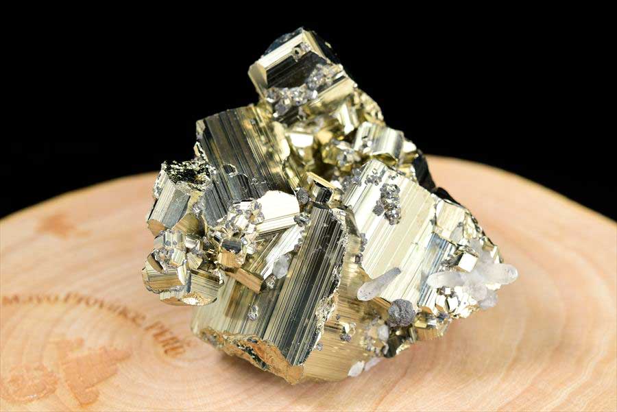 ペルー産　ワンサラ　パイライト　原石　鉱物　黄鉄鉱　 Huanzala　Pyrite　天然石　パワーストーン