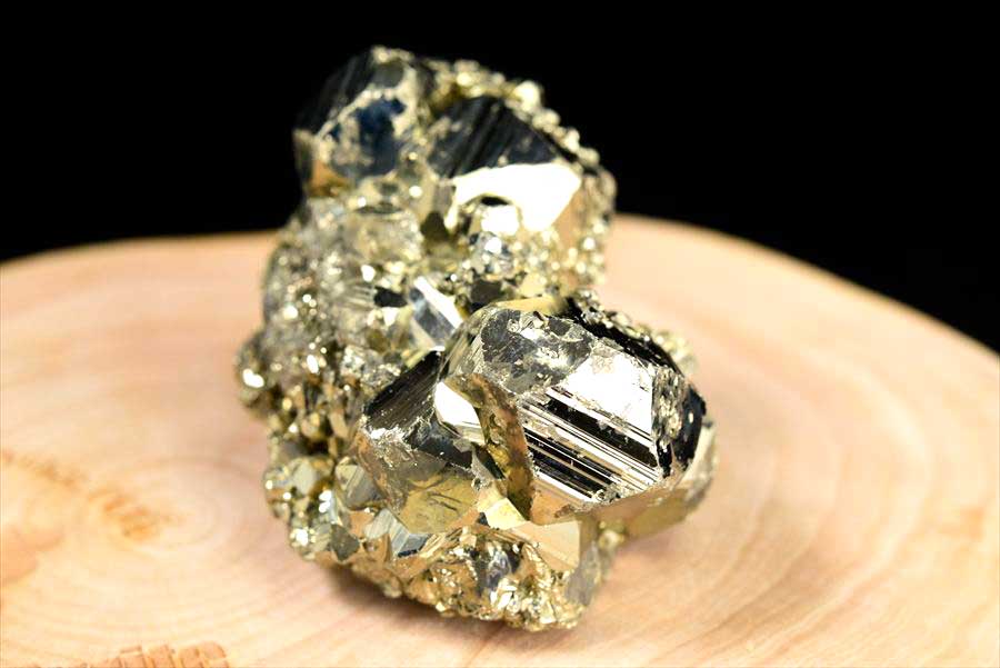 ペルー産　ワンサラ　パイライト　原石　鉱物　黄鉄鉱　 Huanzala　Pyrite　天然石　パワーストーン