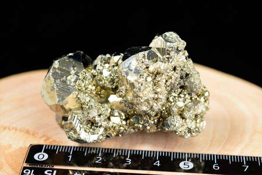ペルー産　ワンサラ　パイライト　原石　鉱物　黄鉄鉱　 Huanzala　Pyrite　天然石　パワーストーン