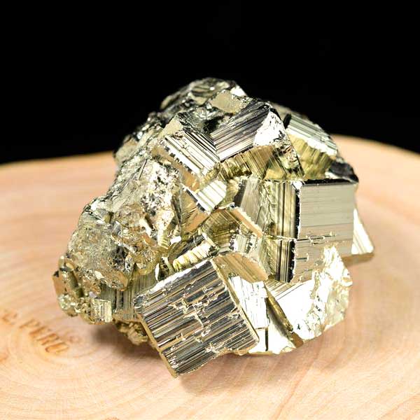 ペルー産　ワンサラ　パイライト　原石　鉱物　黄鉄鉱　 Huanzala　Pyrite　天然石　パワーストーン