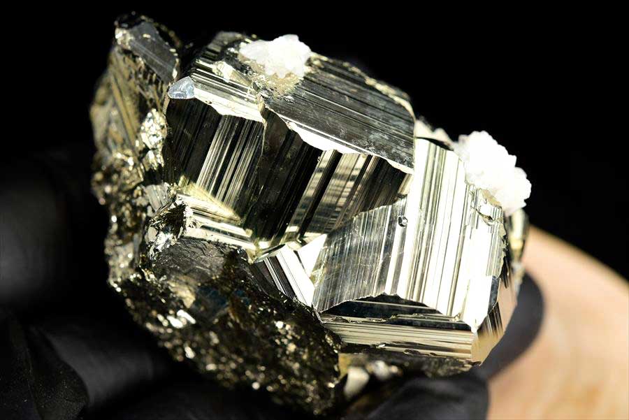ペルー産　ワンサラ　パイライト　原石　鉱物　黄鉄鉱　 Huanzala　Pyrite　天然石　パワーストーン