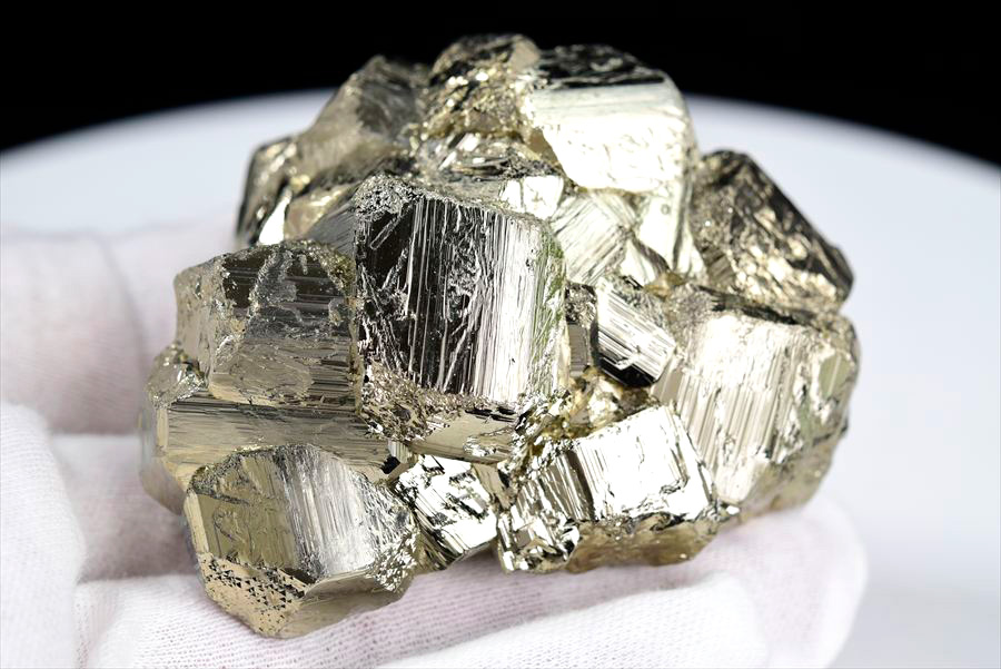 ペルー産　ワンサラ　パイライト　原石　鉱物　黄鉄鉱　 Huanzala　Pyrite　天然石　パワーストーン