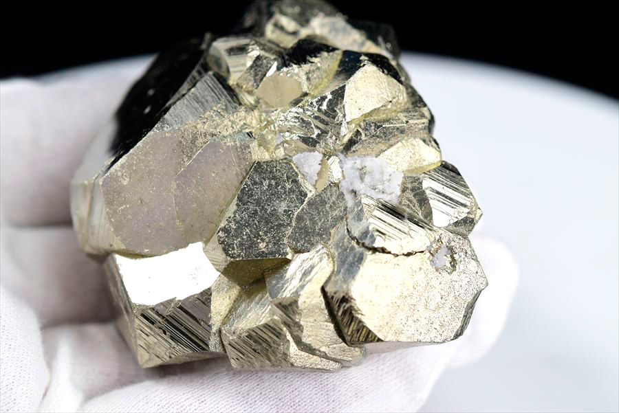 ペルー産　ワンサラ　パイライト　原石　鉱物　黄鉄鉱　 Huanzala　Pyrite　天然石　パワーストーン