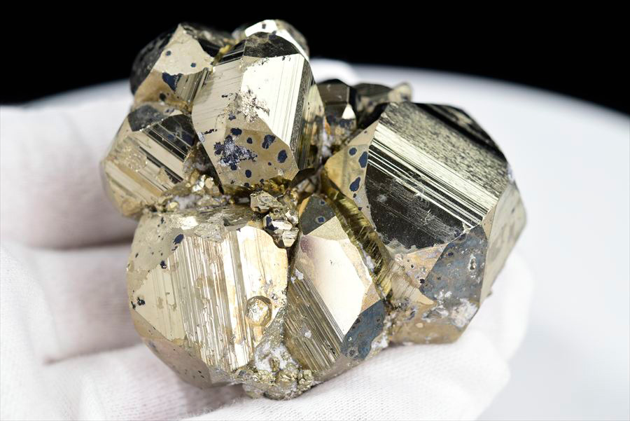 ペルー産　ワンサラ　パイライト　原石　鉱物　黄鉄鉱　 Huanzala　Pyrite　天然石　パワーストーン