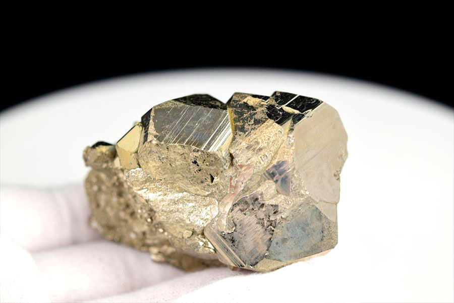 ペルー産　ワンサラ　パイライト　原石　鉱物　黄鉄鉱　 Huanzala　Pyrite　天然石　パワーストーン