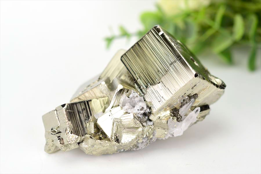 ペルー産　ワンサラ　パイライト　原石　鉱物　黄鉄鉱　 Huanzala　Pyrite　天然石　パワーストーン