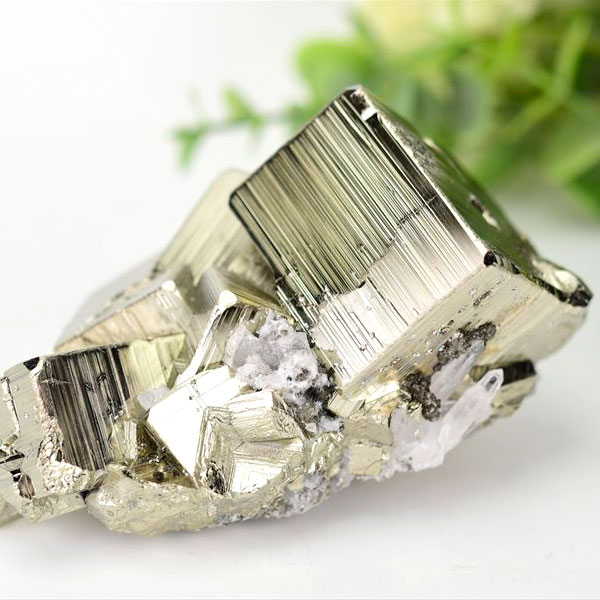 ペルー産　ワンサラ　パイライト　原石　鉱物　黄鉄鉱　 Huanzala　Pyrite　天然石　パワーストーン