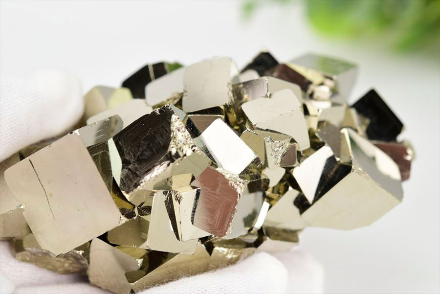 ペルー産　ワンサラ　パイライト　原石　鉱物　黄鉄鉱　 Huanzala　Pyrite　天然石　パワーストーン