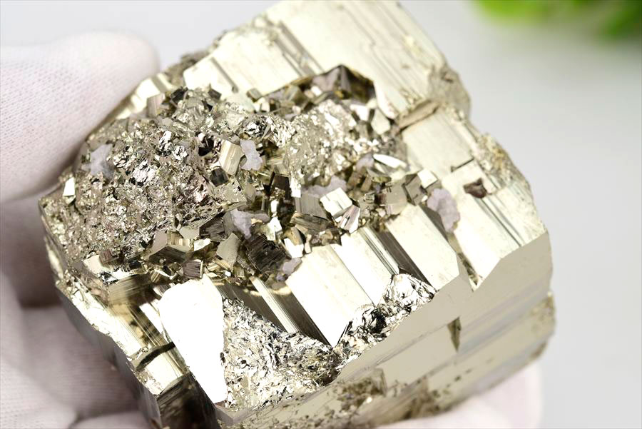 ペルー産　ワンサラ　パイライト　原石　鉱物　黄鉄鉱　 Huanzala　Pyrite　天然石　パワーストーン
