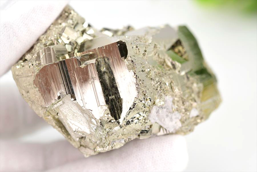 ペルー産　ワンサラ　パイライト　原石　鉱物　黄鉄鉱　 Huanzala　Pyrite　天然石　パワーストーン