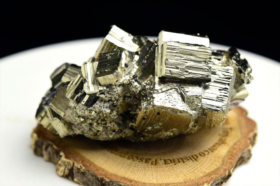 ペルー産　ラクラカンチャ　パイライト　原石　クラスター　黄鉄鉱　 Racracancha　Pyrite　天然石　パワーストーン