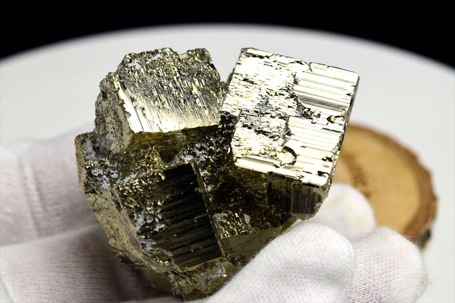 ペルー産　ラクラカンチャ　パイライト　原石　クラスター　黄鉄鉱　 Racracancha　Pyrite　天然石　パワーストーン